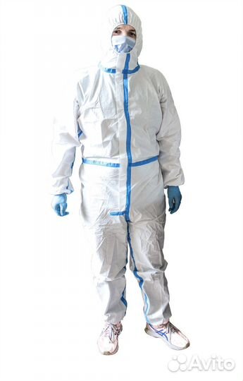 Комбинезон 21 защитный одноразовый
