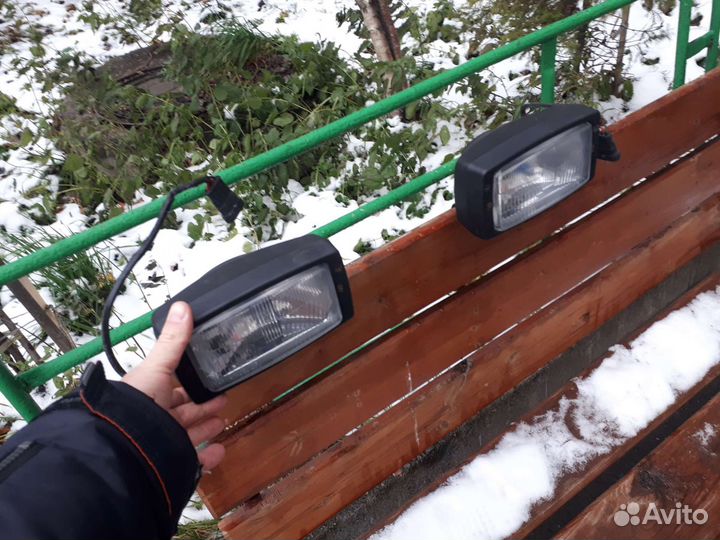 Фары на рамке