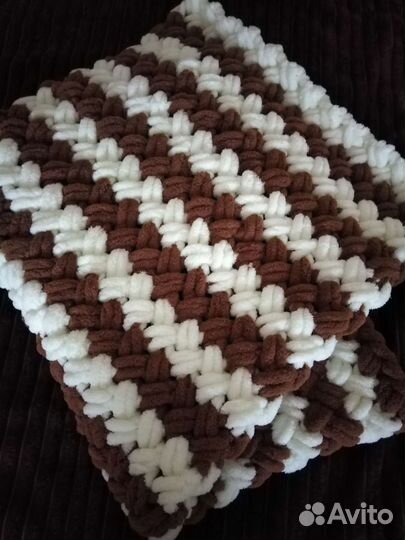 Пледы и детские пледики из Ализе пряжи