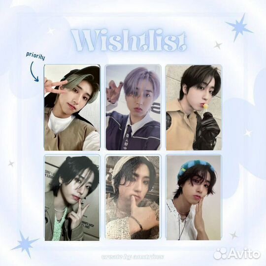 Карты stray kids (листайте фото)