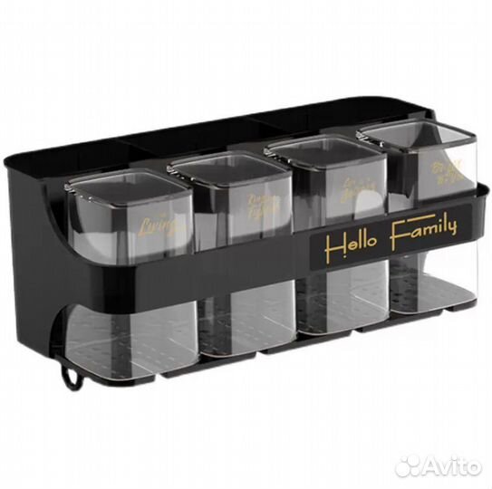 Держатель для зубных щеток со стаканчиками