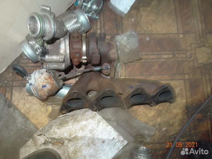 WV гольф-6 1.4 tfsi турбина