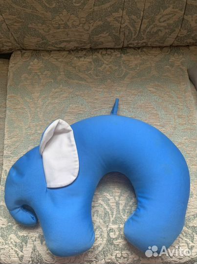 Детская дорожная подушка, наполнение бусинки