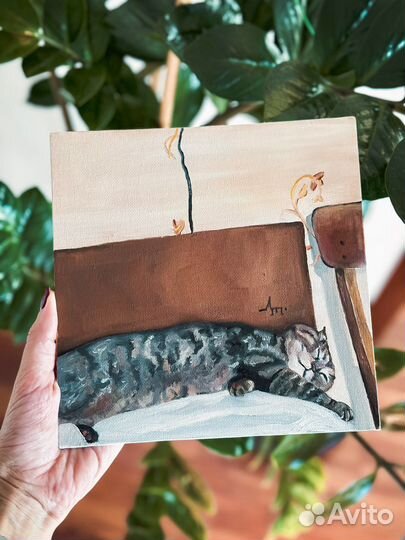 Картина маслом(напишу вашего питомца)