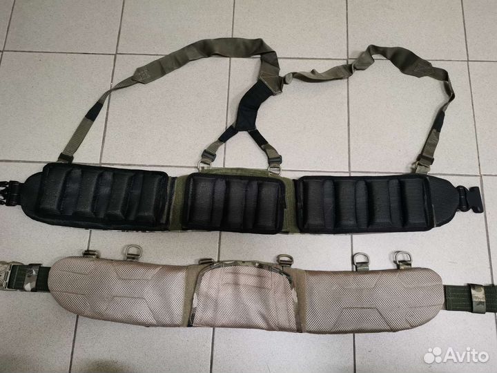 Разгрузочный пояс с баллистической защитой