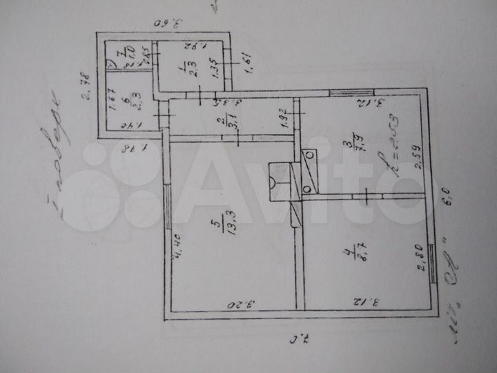 Дом 66 м² на участке 4,5 сот.