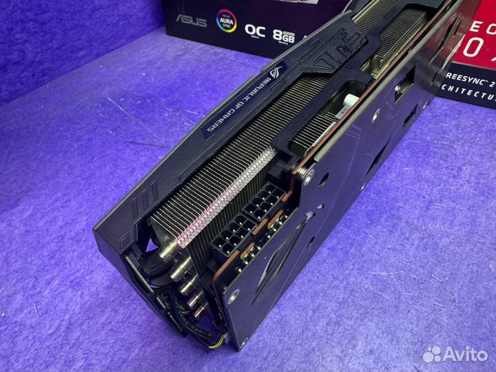 Видеокарта RX 5700 XT asus ROG strix