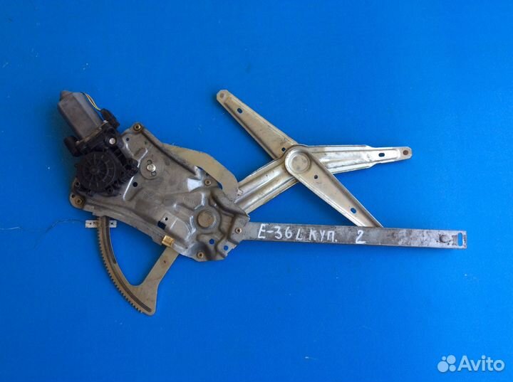 Стекло подъемник левый на Bmw E36 cupe 90-00 г
