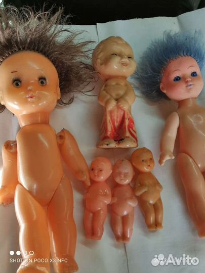 Куклы периода СССР. Лотом