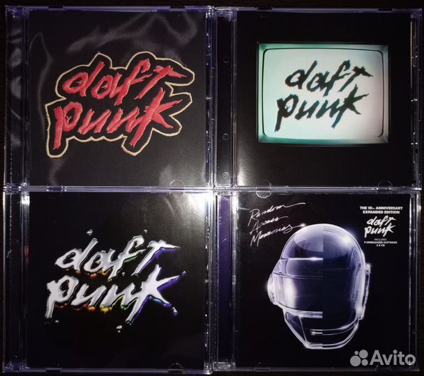 Daft Punk, CD, Сд диски
