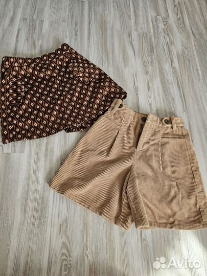 Zara шорты для девочки 9-10