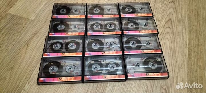 Аудиокассеты tdk d 90
