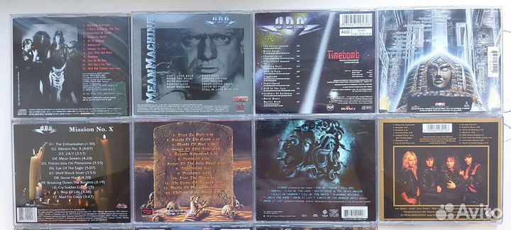 CD: Accept, UDO, Grave Digger, Running wild, Risk