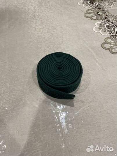 Зеленый пояс для дзюдо или каратэ