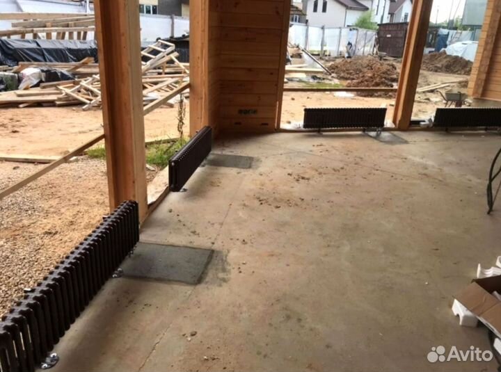 Трубчатые радиаторы/ Горизонтальный радиатор