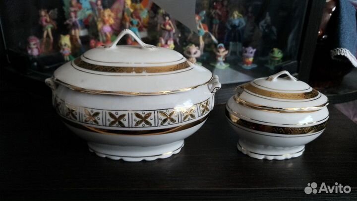 Соусник, горчичница фарфор СССР Киевский завод