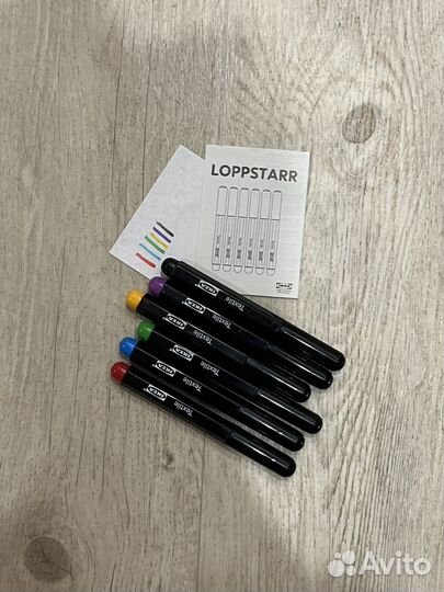 Фломастеры для текстиля loppstarr