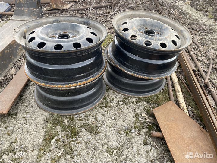 Диски штампованые r15 Киа Рио