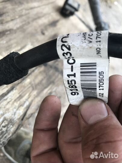 Проводка плюсовой клеммы Kia Sorento 3 Prime 2.4