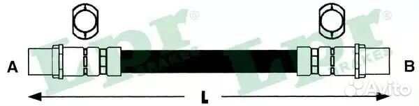 Шланг тормозной