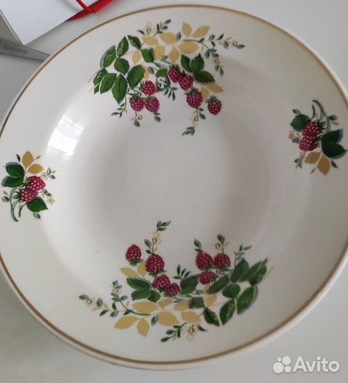 Столовый сервиз малина зик 1971г