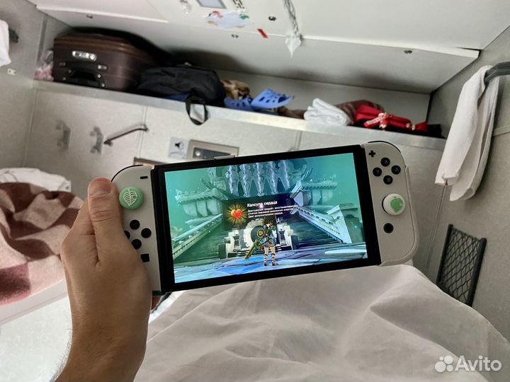 Nintendo switch oled с играми