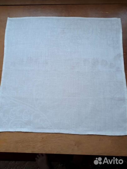 Салфетки льняные,8шт., новые