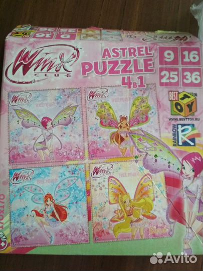 Пазлы Winx