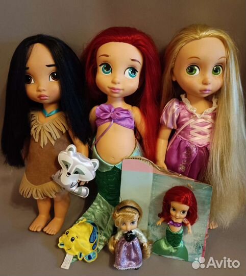 Кукла Дисней аниматорс Disney mini мини