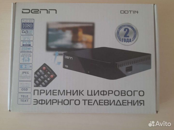 Цифровой эфирный приемник Denn DDT114