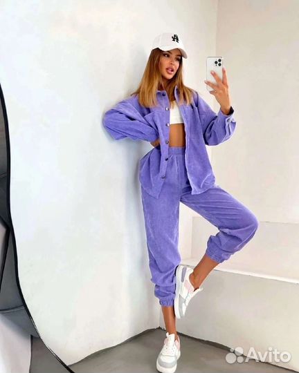 Костюм микровельвет