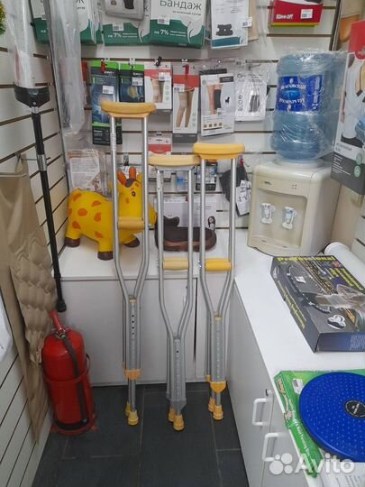 Продажа и аренда костылей подмышечных