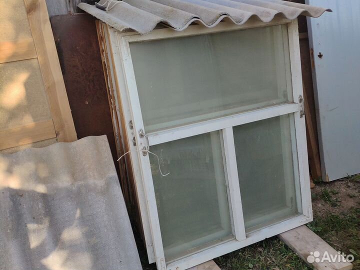 Деревянные оконные рамы бу