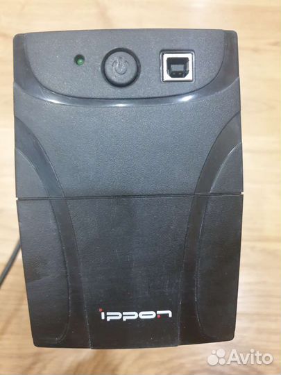 Бесперебойник APC Back-UPS 650, Ippon 500
