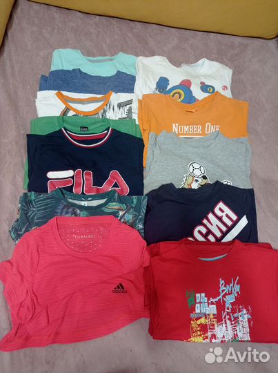 Футболка для мальчика и спортивные 122-128