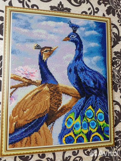 Картины стразами