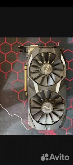 Видеокарта rx580 8gb Asus