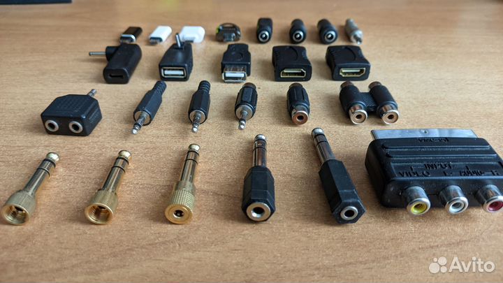 Адаптеры - переходники DC, Audio, Video,USB Кабель