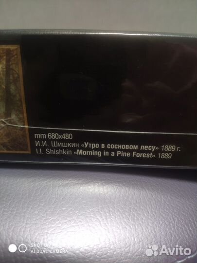 Пазл Step puzzle Утро в сосновом лесу