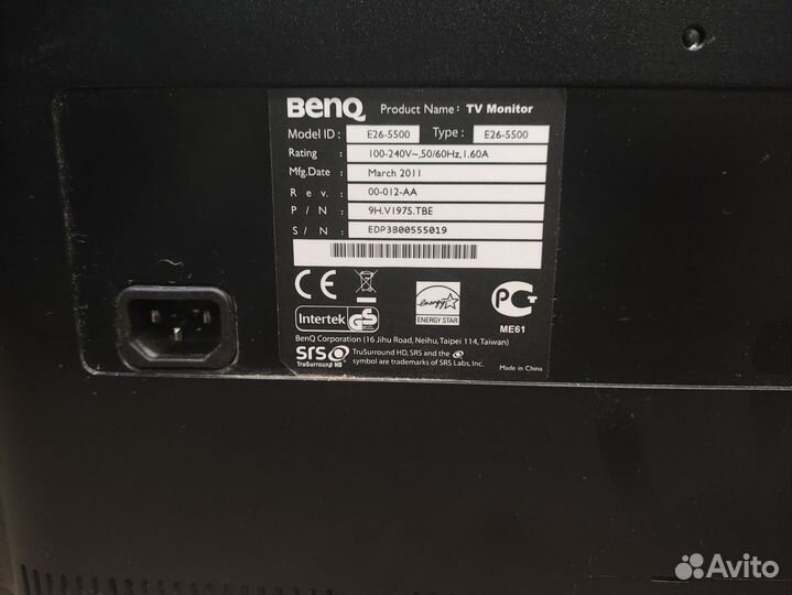 Телевизор benq