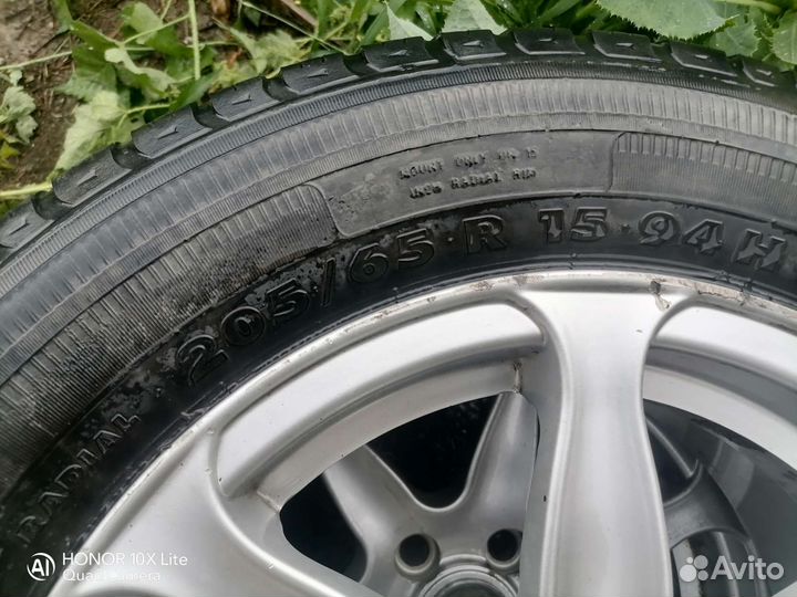 Колеса в сборе r15 литые