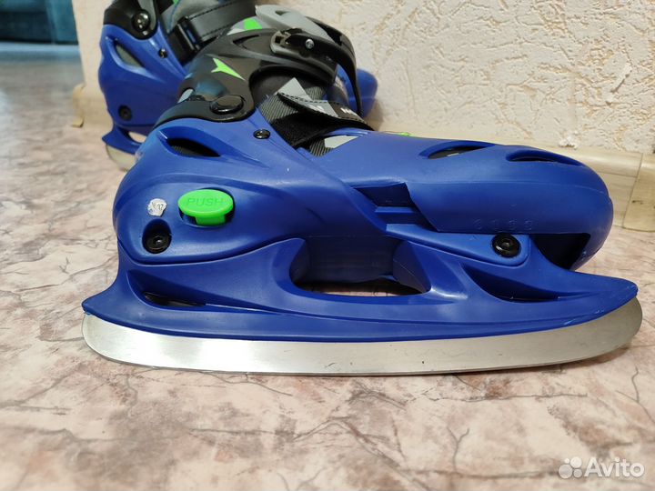 Коньки 34, 35, 36, 37. Коньки раздвижные