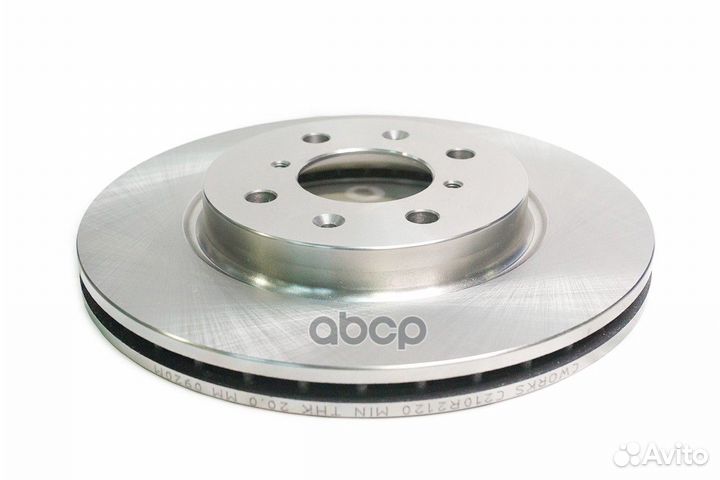 Тормозной диск передний C210R2120 cworks