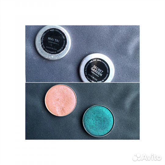 Тени, румяна, рефиллы, магнитные палетки mufe