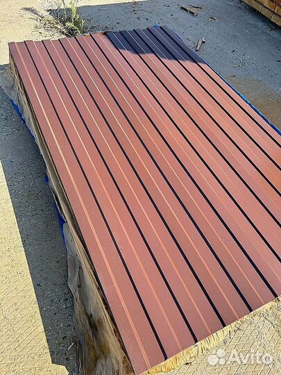 Профнастил С8 Коричневый