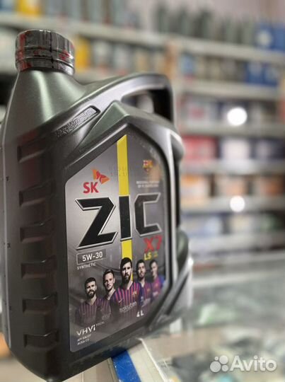 Масло моторное Zic X7 5W30 4л