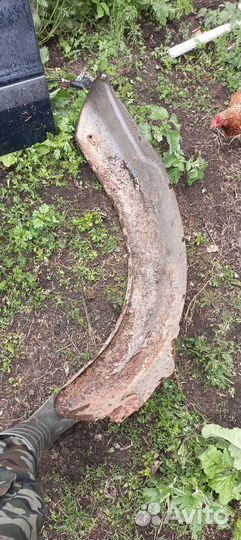 Крыло на камаз левое передняя часть