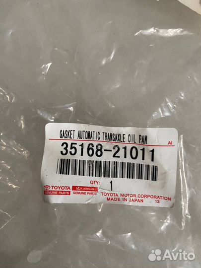 Прокладка поддона АКПП toyota Camry