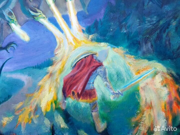 Картина маслом на холсте