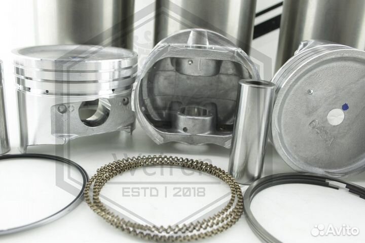 Поршневая группа Chery Tiggo 2.4 4g64 гильзы